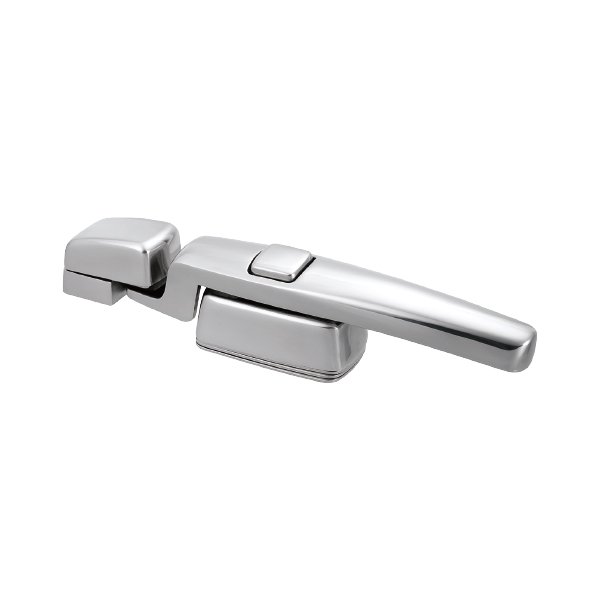 HEAVY DUTY BUTTON RELEASE DOOR LATCH