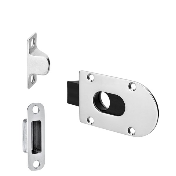 DUAL STRIKE SPRING SLIDE LATCH