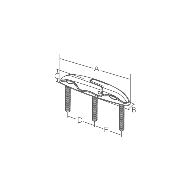 X-FOLDING CLEAT-Marine Town