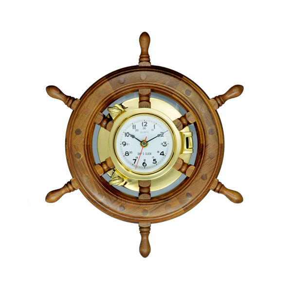 STEERING WHEEL CLOCK-Marine Town
