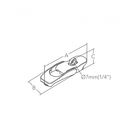 OVER CENTER LATCH W/ EYE-Marine Town OVER CENTER LATCH W/ EYE-Marine Town